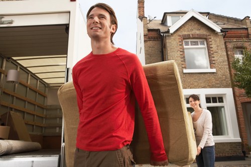 Furniture pick-up service for Surrey homes with bulky items ready for collection