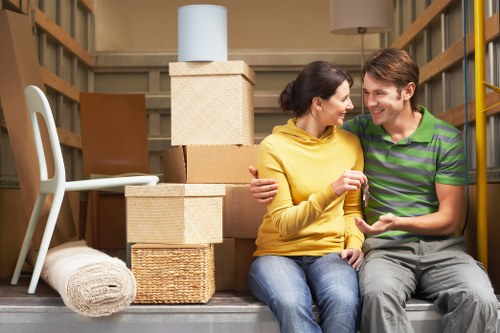 Careful furniture transport for a flat move in Surrey